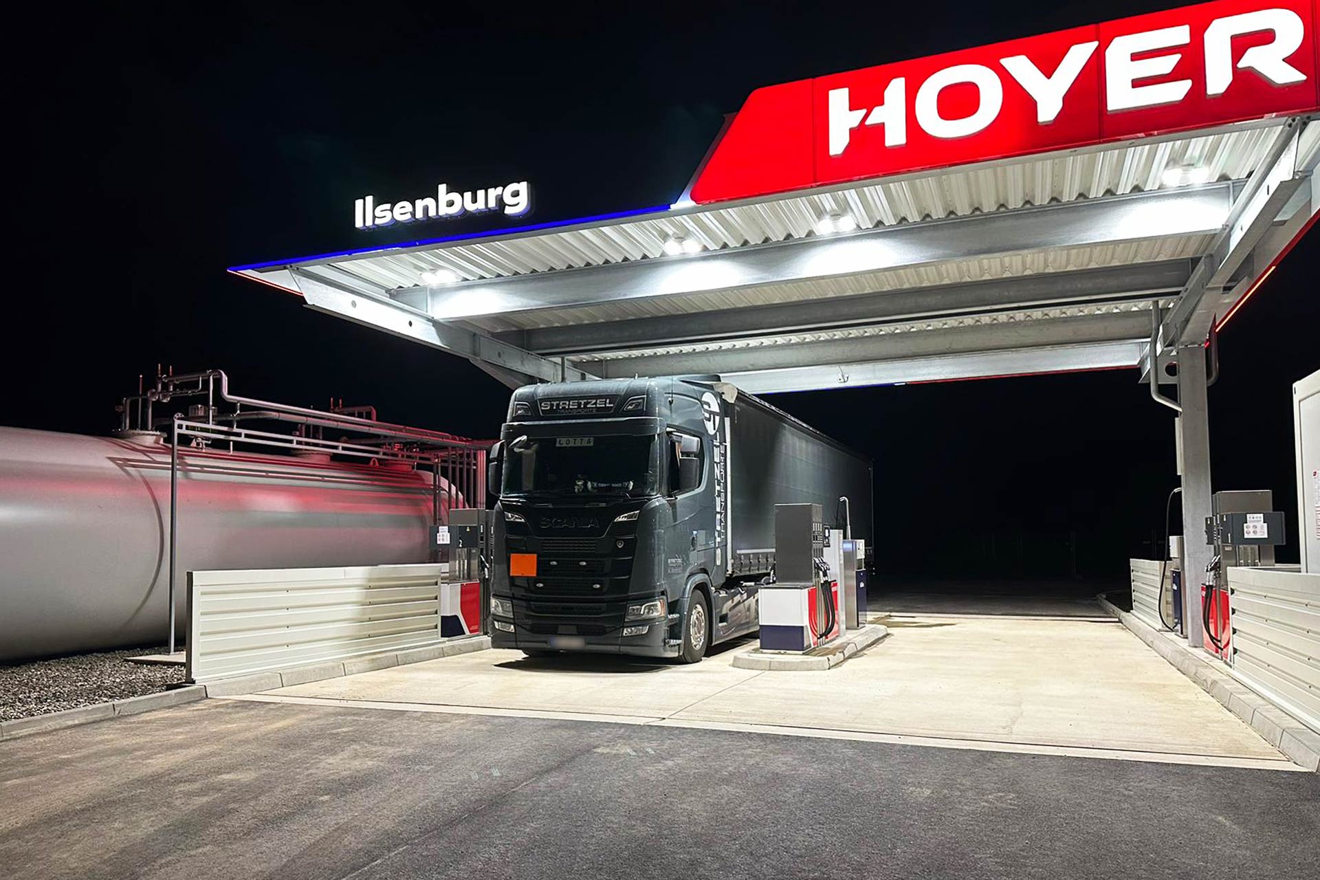 Hoyer-Tankstelle